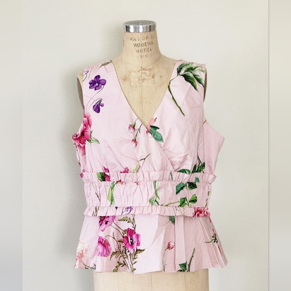 Express Pink Floral Lounge Bottoms